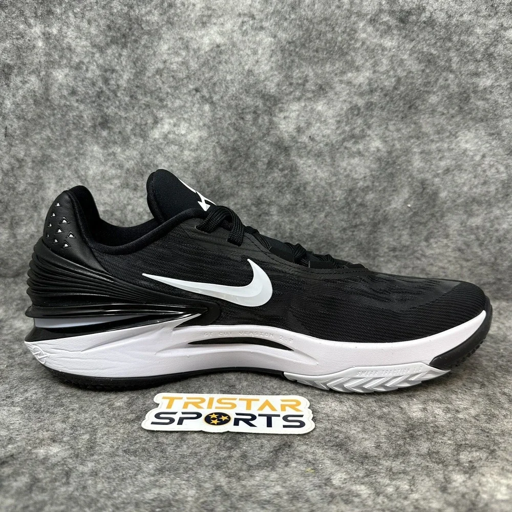 Nike Air Zoom GT Cut 2 Basketball Shoes Mens Size 6 Black White DJ6015-006